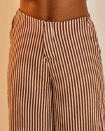 Calça Odete Listras Café - Imagem 6
