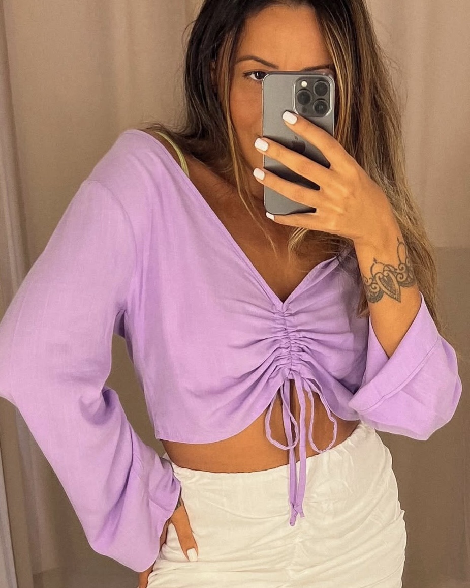 img_6334 Blusa Cropped Blum Lilás - Imagem 1