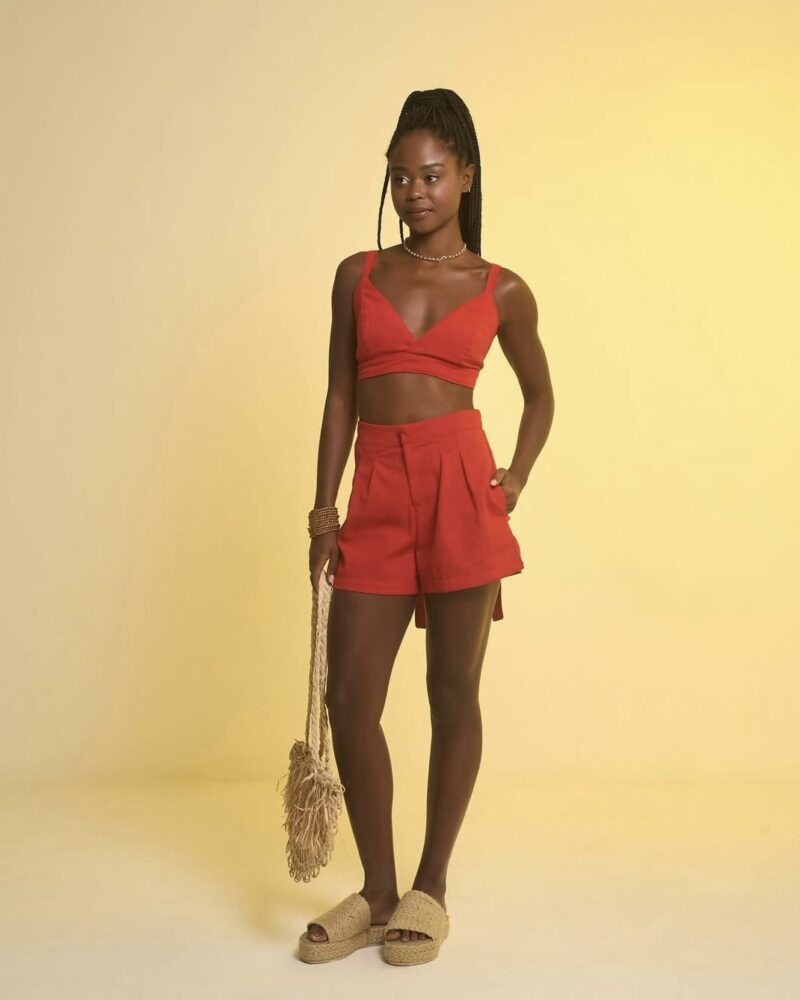 Short Paloma Vermelho