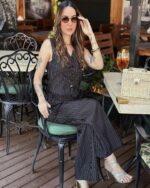 Calça Risco de Giz Preto - Imagem 4