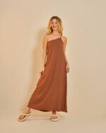 Vestido Sálvia Chocolate