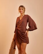 Vestido Ayla Café