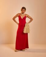 Vestido Longo Gisela Vermelho