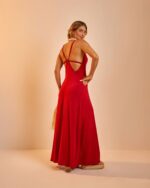 Vestido Longo Gisela Vermelho - Imagem 2